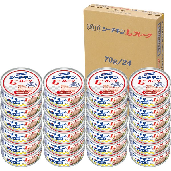 はごろも　シーチキンＬフレーク７０ｇ（２４缶） 0610の画像