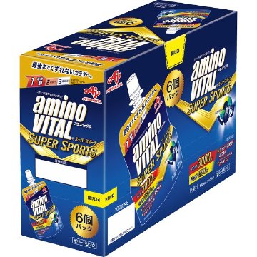 「アミノバイタル」ゼリードリンク　ＳＵＰＥＲ　ＳＰＯＲＴＳ（２４個）の画像