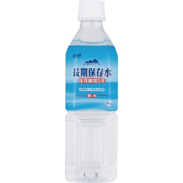 サーフ　長期保存水　４９０ｍｌ（２４本）の画像