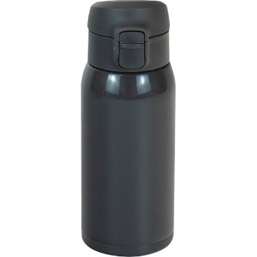 モテコ　ワンタッチ栓マグボトル（３５０ｍｌ） ブラック RH-1819の画像