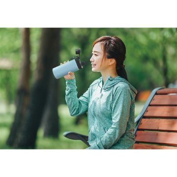ＷＥＬＦスリムボトル（４５０ｍｌ） ブルー LBｰ1316の画像