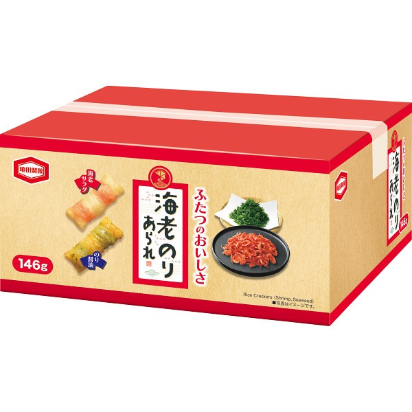 亀田製菓　海老のりあられ A33の画像