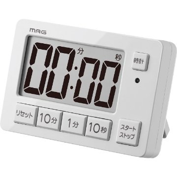 ＭＡＧ　音量切替消音機能付タイマーヒカルン TM-608 LGY-Zの画像