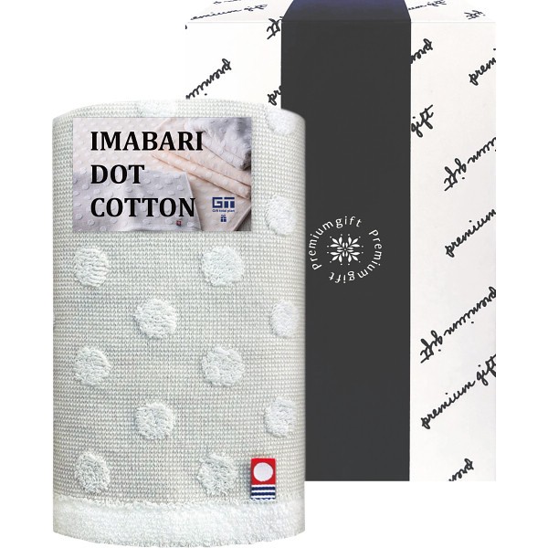 ｉｍａｂａｒｉ　ＤＯＴフェイスタオル DOT-Aの画像