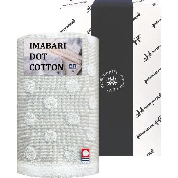 ｉｍａｂａｒｉ　ＤＯＴフェイスタオル DOT-Aの画像