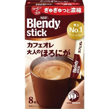 ＡＧＦ　ブレンディスティックカフェオレ大人のほろにが（８本）の画像