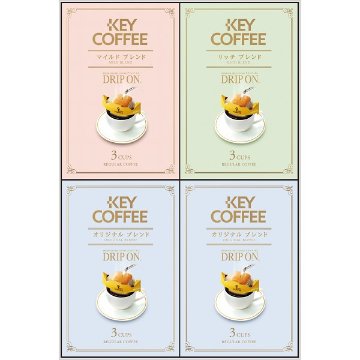 キーコーヒー　ドリップオン・レギュラーコーヒーギフト（１２袋） KPN-120の画像