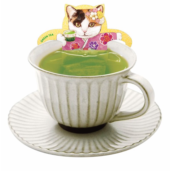 フックティー　ジャパンキャットカフェ（煎茶） 52139の画像