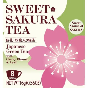 ティーブティック　スイートサクラティー緑茶（８袋） 52151の画像