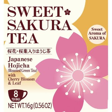 ティーブティック　スイートサクラティーほうじ茶（８袋） 52152の画像