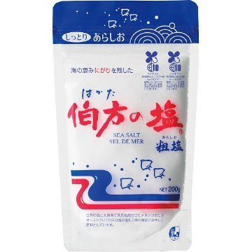 伯方の塩　スタンドパック（２００ｇ）の画像