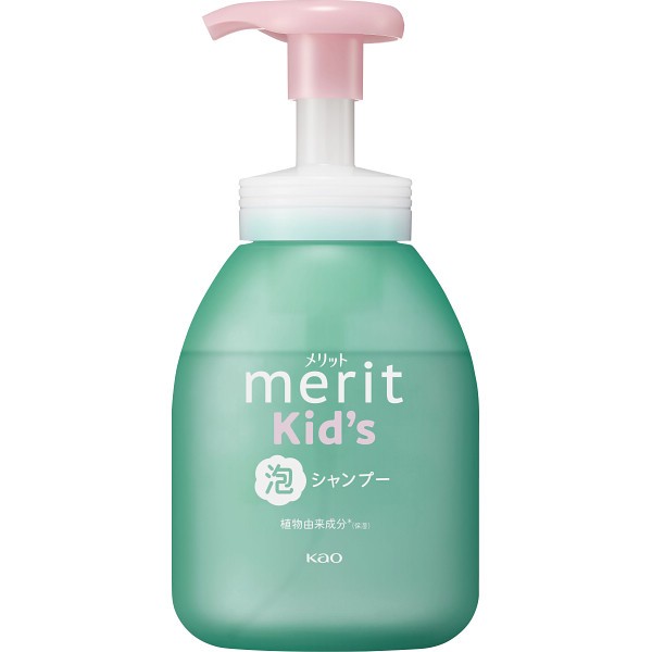 花王　メリットキッズ　泡で出てくるシャンプー　ポンプ（３３０ｍｌ）の画像