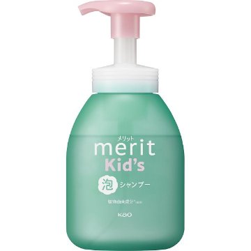 花王　メリットキッズ　泡で出てくるシャンプー　ポンプ（３３０ｍｌ）の画像