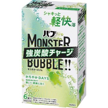 花王　バブ　モンスターバブル（６錠） かろやかＤＡＹＳの画像