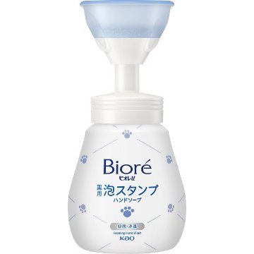 花王　ビオレｕ　泡スタンプハンドソープ　本体（にくきゅう・２４０ｍｌ） にくきゅうの画像