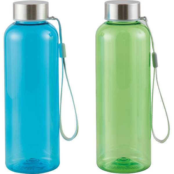 再生樹脂でできたクリアボトル（５００ｍｌ） SC-2504の画像