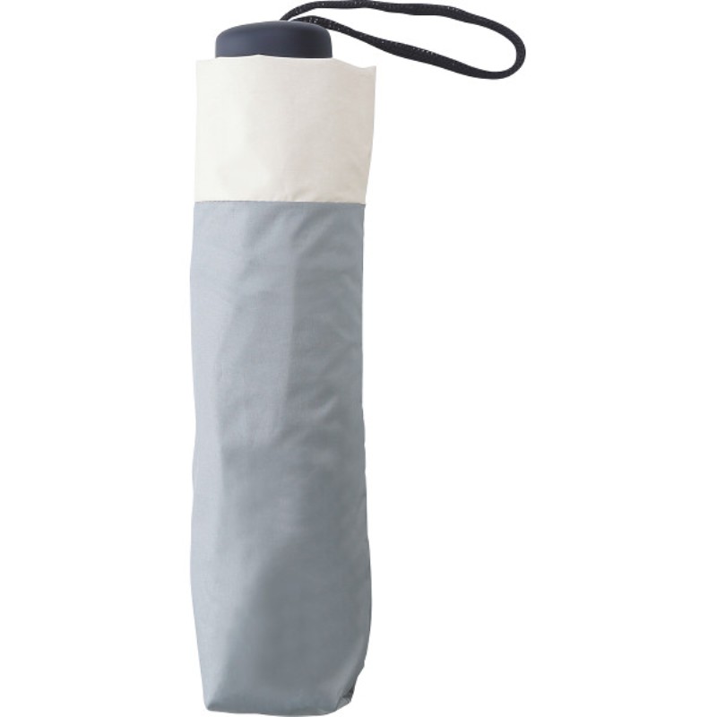 【母の日専用】晴雨兼用ＵＶ加工　折りたたみ傘（５５ｃｍ）遮熱タイプ グレー・オフホワイト２商品のお届け期間：5.6(水)～5.10(日)。の画像