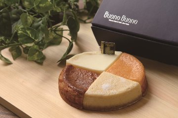 【北海道直送】 ボーノボーノ 4種のアソートチーズケーキ 【全国送料込】(沖縄・離島除く)の画像