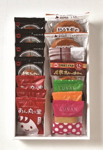 【北海道直送】 ほんま 札幌・月寒スイーツプレミアムR 【全国送料込】(沖縄・離島除く)の画像