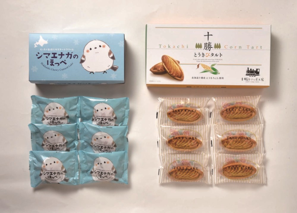 【北海道直送】 十勝トテッポ工房 シマエナガのほっぺととうきびタルトセット 【全国送料込】(沖縄・離島除く)の画像