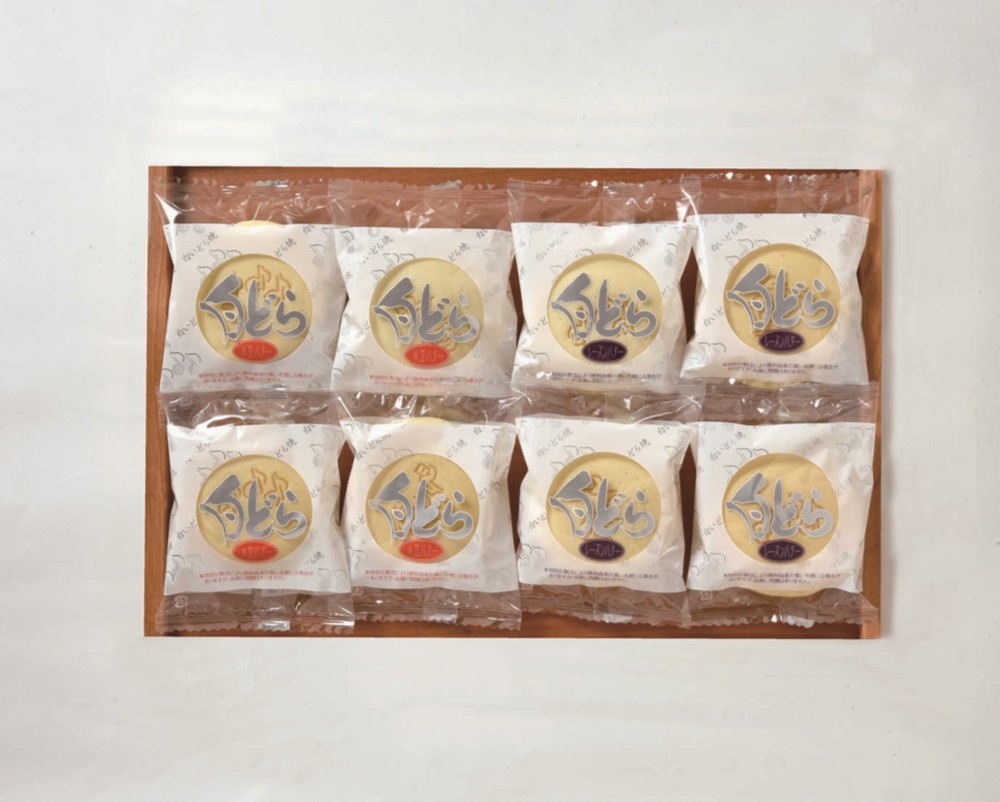 【北海道直送】 わらく堂 白どら2種8個セット 【全国送料込】(沖縄・離島除く)の画像