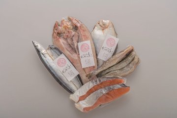 【北海道直送】 ふじと屋 ピチピチ造り　5点セットR 【全国送料込】(沖縄・離島除く)の画像