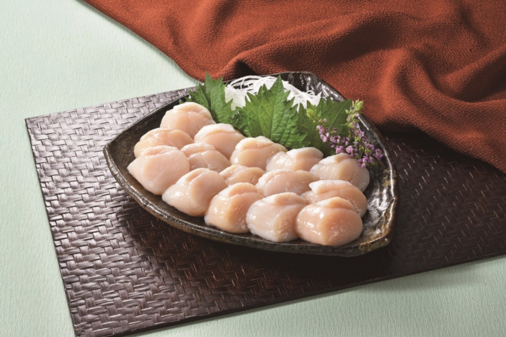 【北海道直送】 しんや 刺身用帆立貝柱500g 【全国送料込】(沖縄・離島除く)の画像
