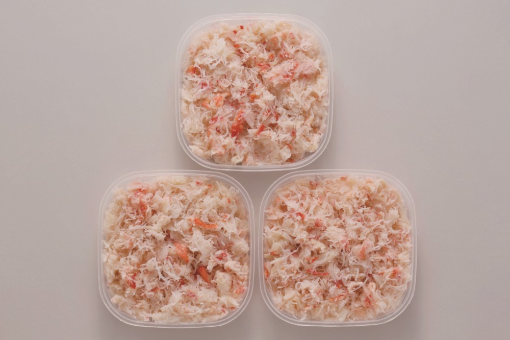 【北海道直送】 カネコメ田中水産 おおずわいがにほぐし身セット 【全国送料込】(沖縄・離島除く)の画像