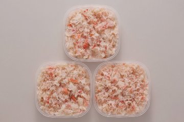 【北海道直送】 カネコメ田中水産 おおずわいがにほぐし身セット 【全国送料込】(沖縄・離島除く)の画像