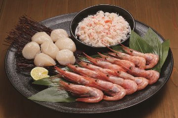 【北海道直送】 カネコメ田中水産 甘えび・ほたて・おおずわいがにほぐし身セット 【全国送料込】(沖縄・離島除く)の画像