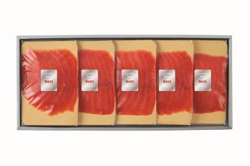 【北海道直送】 王子サーモン 紅鮭スモーク姿切 (N)SSH55 【全国送料込】(沖縄・離島除く)の画像
