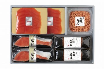 【北海道直送】 王子サーモン 紅鮭こだわりセット (N)HKTB60 【全国送料込】(沖縄・離島除く)の画像