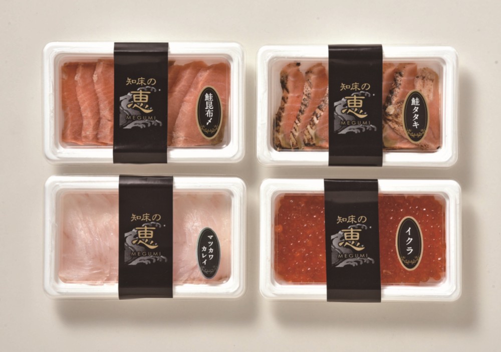 【北海道直送】 ユートピア知床 知床丼セットMG 【全国送料込】(沖縄・離島除く)の画像