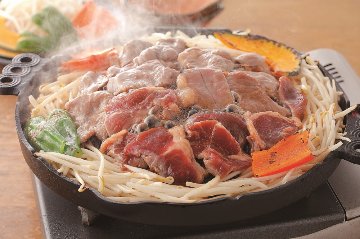 【北海道直送】 肉の山本 味付ジンギスカン・ホルモンセット（３種３袋） JHR 【全国送料込】(沖縄・離島除く)の画像