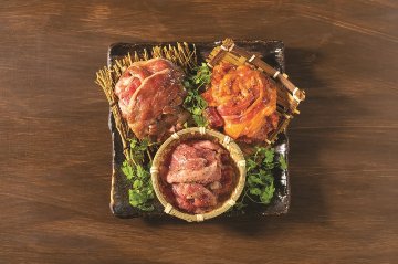 【北海道直送】 肉の山本 夜空のジンギスカン 味付けラム肉食べ比べ3種セット 【全国送料込】(沖縄・離島除く)の画像