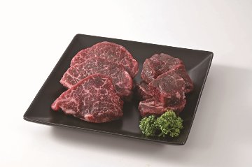 【北海道直送】 ノベルズ食品 十勝ハーブ牛 ヒレステーキセット　500g 【全国送料込】(沖縄・離島除く)の画像
