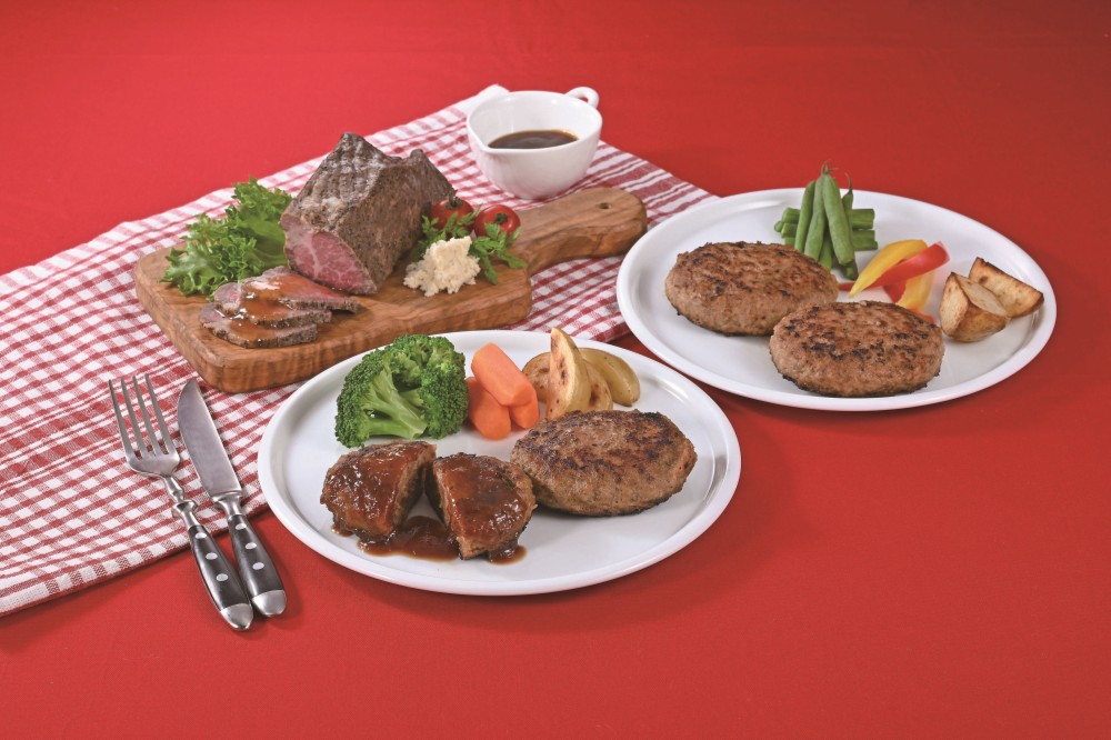 【北海道直送】 トヨニシファーム 帯広牛ローストビーフ＆豊西牛ハンバーグギフト 【全国送料込】(沖縄・離島除く)の画像