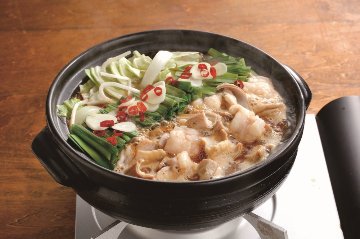 【北海道直送】 肉の山本 すみれ監修もつ鍋　濃厚みそ味　２袋セット 【全国送料込】(沖縄・離島除く)の画像
