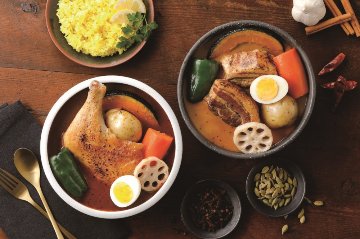 【北海道直送】 ベル食品×なないろキッチン スープカレーの素 2種4個セット 【全国送料込】(沖縄・離島除く)の画像
