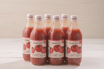 【北海道直送】 下川事業協同組合 とまとジュース「ふるさとの元気」５００ｍｌ×６本（有塩）の画像