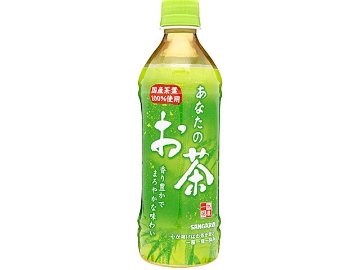 【ケース販売】サンガリア あなたのお茶Ｐ５００ｍｌ ×24 【全国送料無料】(一部地域別途)・まとめ買い・防災備蓄にも最適の画像