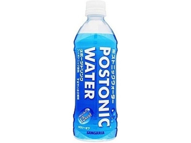 【ケース販売】サンガリア ポストニックウォーター Ｐ５００ｍｌ   ×24 【全国送料無料】(一部地域別途)・まとめ買い・防災備蓄にも最適の画像