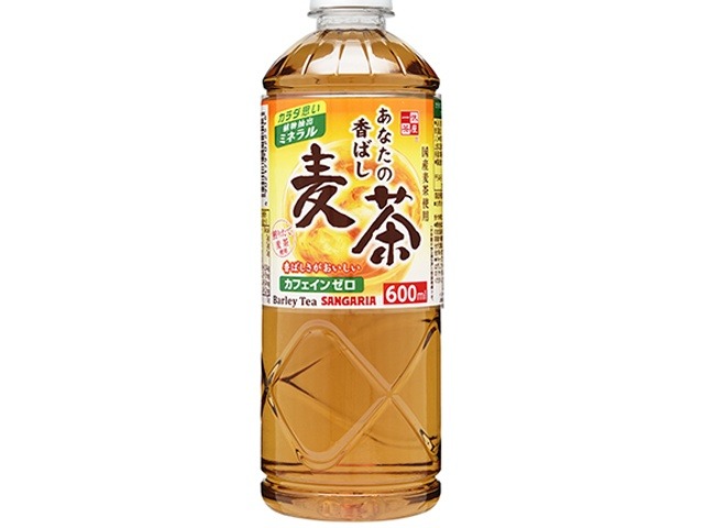 【ケース販売】サンガリア あなたの香ばし麦茶Ｐ６００ｍｌ  ×24 【全国送料無料】(一部地域別途)・まとめ買い・防災備蓄にも最適の画像