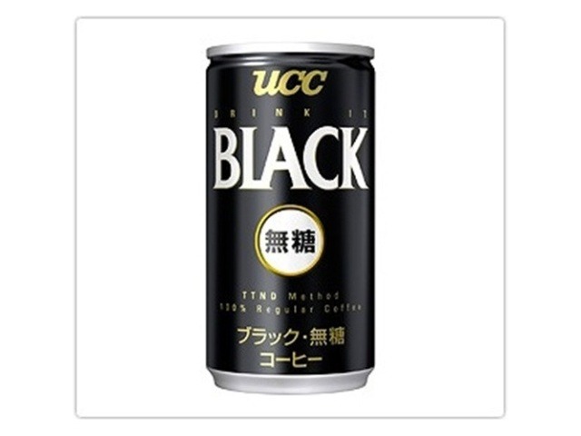 【ケース販売】ＵＣＣ ブラック無糖 １８５ｇ  ×30 【全国送料無料】(一部地域別途)・まとめ買い・防災備蓄にも最適の画像