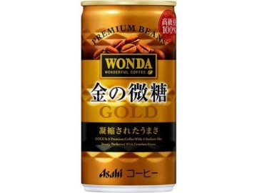 【ケース販売】ワンダ 金の微糖 １８５ｇ  ×30 【全国送料無料】(一部地域別途)・まとめ買い・防災備蓄にも最適の画像