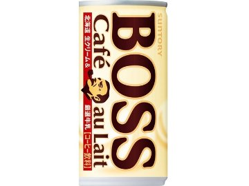 【ケース販売】ボス カフェオレ １８５ｇ  ×30 【全国送料無料】(一部地域別途)・まとめ買い・防災備蓄にも最適の画像