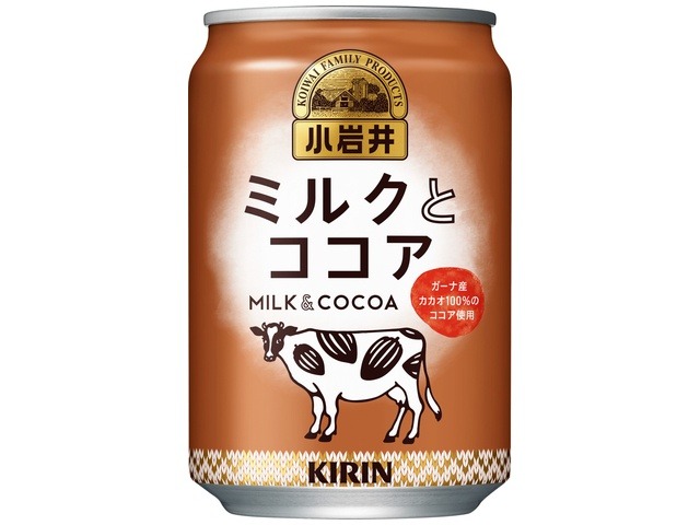 【ケース販売】小岩井 ミルクとココア 缶２８０ｇ  ×24 【全国送料無料】(一部地域別途)・まとめ買い・防災備蓄にも最適の画像