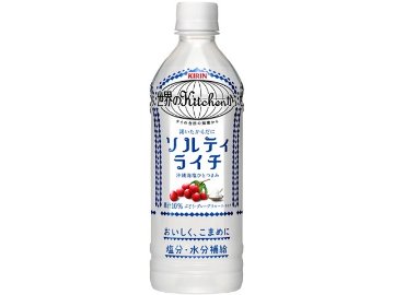 【ケース販売】キリン 世界のキッチンから ソルティライチ Ｐ５００  ×24 【全国送料無料】(一部地域別途)・まとめ買い・防災備蓄にも最適の画像