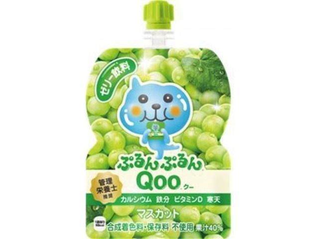 【ケース販売】ぷるんぷるんＱｏｏ マスカット１２５ｇ  ×30 【全国送料無料】(一部地域別途)・まとめ買い・防災備蓄にも最適の画像