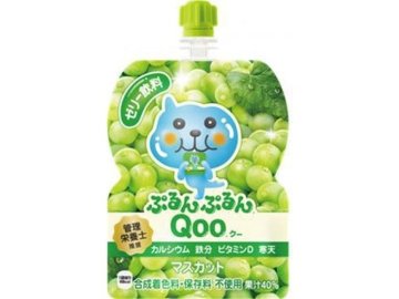 【ケース販売】ぷるんぷるんＱｏｏ マスカット１２５ｇ  ×30 【全国送料無料】(一部地域別途)・まとめ買い・防災備蓄にも最適の画像